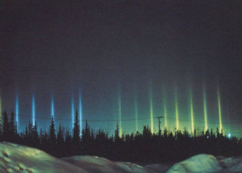 Pomnik świateł w Lesie Bemowskim