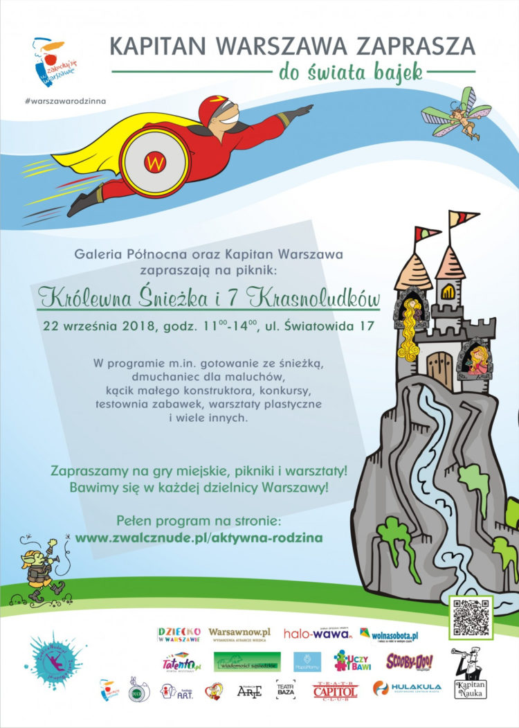 Piknik rodzinny na Białołęce „Królewna Śnieżka i 7 krasnoludków”