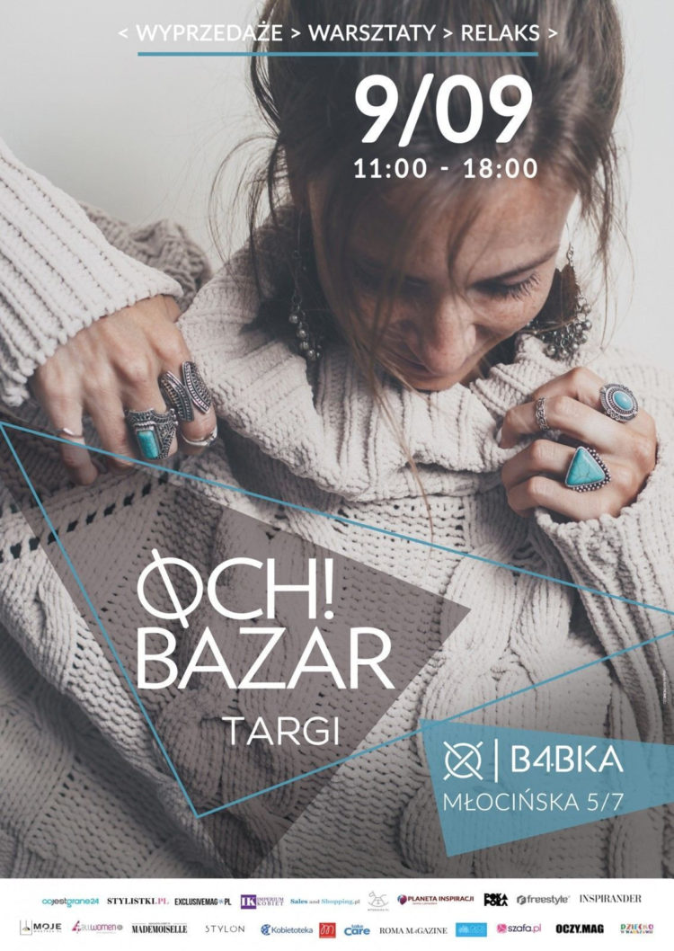 OCH! BAZAR  MIEJSKI MODOWY RELAKS – WYPRZEDAŻE