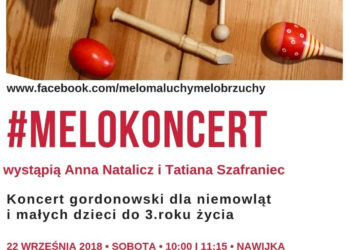 #melokoncert dla niemowląt i małych dzieci