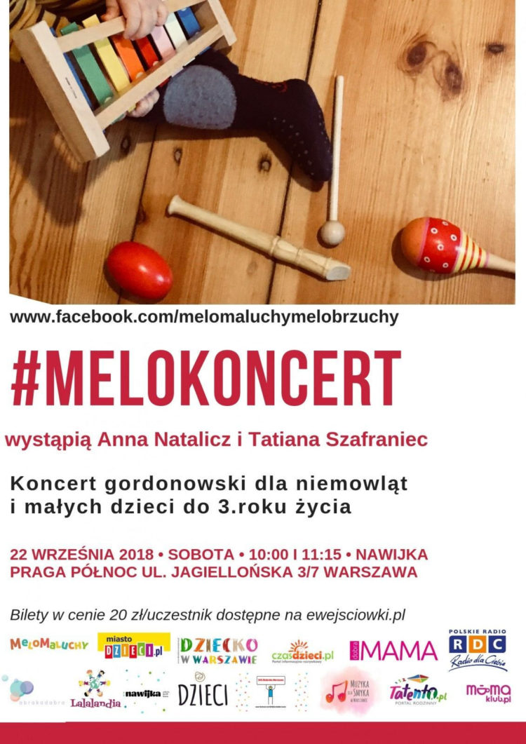 #melokoncert dla niemowląt i małych dzieci