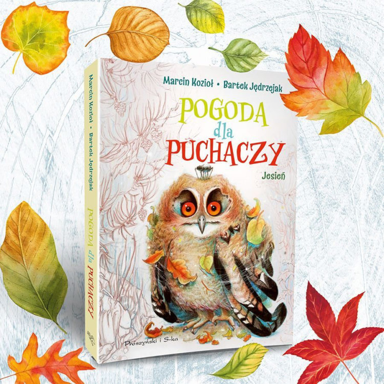 Książka „Pogoda dla Puchaczy” Bartka Jędrzejaka i Marcina Kozioła na Dzień Przedszkolaka