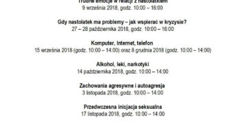 Pracownia Dobrych Rodziców – warsztaty dla rodziców nastolatków