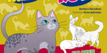 Nowość ,,Kolorowa edukacja. Koty” – książeczka-kolorowanka z serii KOLOROWA EDUKACJA