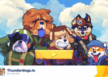 Sprawdź jak poradzisz sobie za sterami samolotu w bitwie powietrznej w Thunderdogs