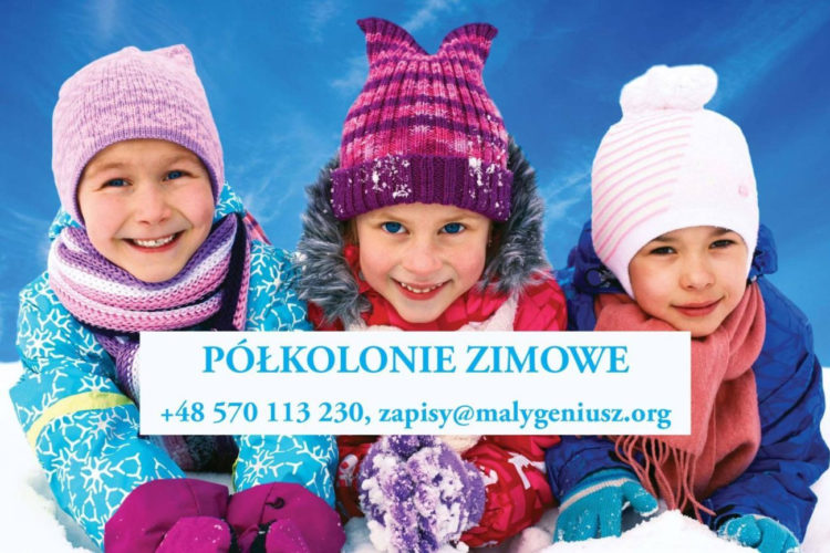 Półkolonie zimowe 2019 w Warszawie z bardzo ciekawym programem
