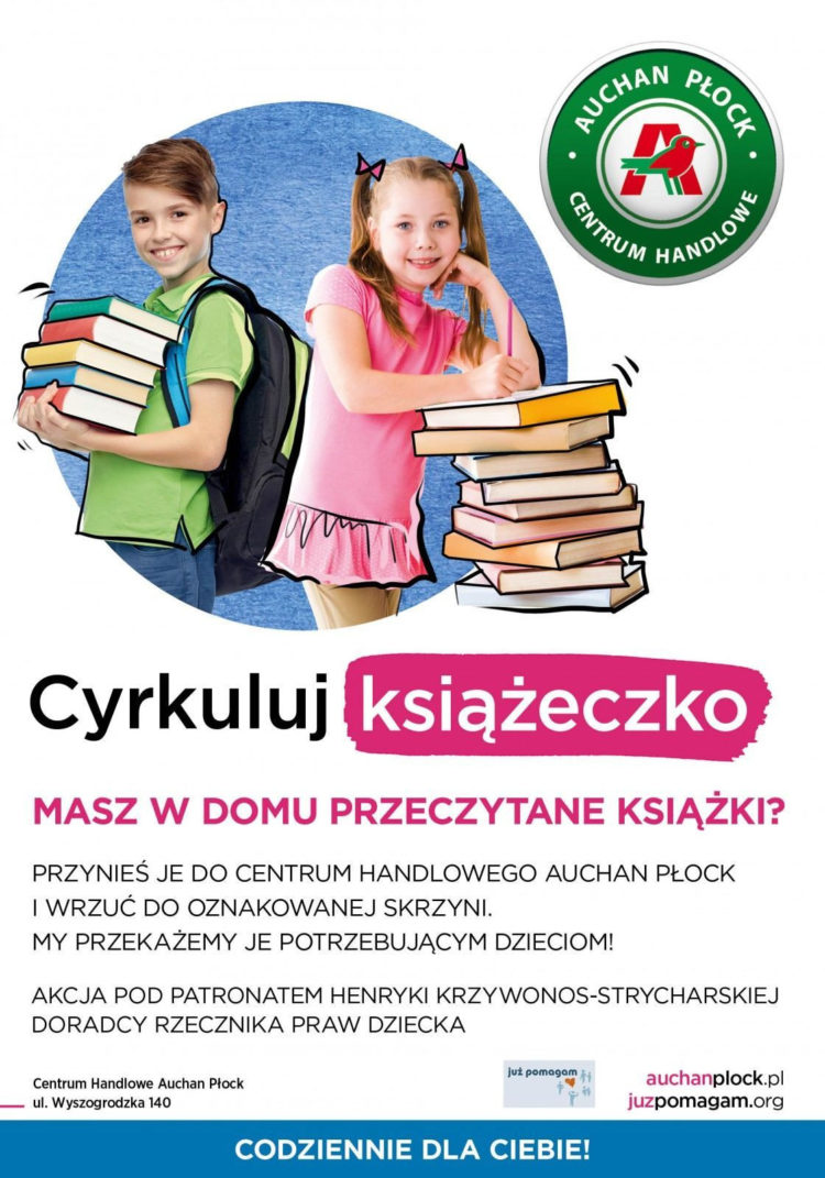 Zbieramy książki dla potrzebujących dzieci