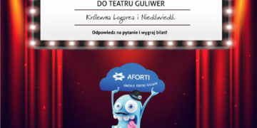 5 podwójnych zaproszeń na 20 stycznia (niedziela) na godz. 13:00 na spektakl Królewna Logorea i Niedźwiedź