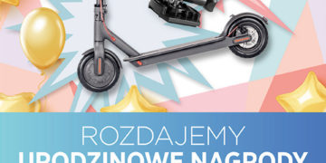 Elektryczna hulajnoga do wygrania w konkursie! – informacja prasowa Centrum Handlowego Auchan Piaseczno