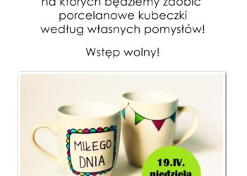 Cup of design – warsztaty dla dzieci Mysie Harce