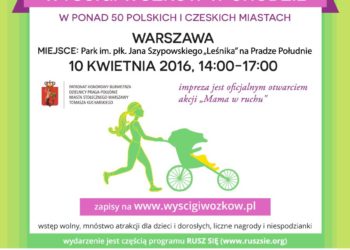 Rodzino, rusz się z BuggyGym! PIERWSZE MIĘDZYNARODOWE WYŚCIGI WÓZKÓW W CHODZIE