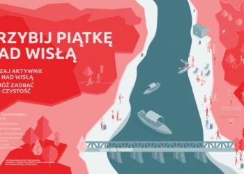 Horeca Group i Zarząd Zieleni m.st Warszawy w akcji „Przybij piątkę nad Wisłą!”