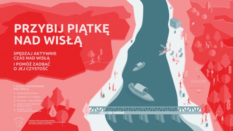 Horeca Group i Zarząd Zieleni m.st Warszawy w akcji „Przybij piątkę nad Wisłą!”