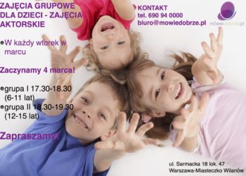 Zajęcia aktorskie dla dzieci