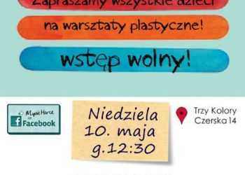 Warsztaty plastyczne „Cudaki na patyku”