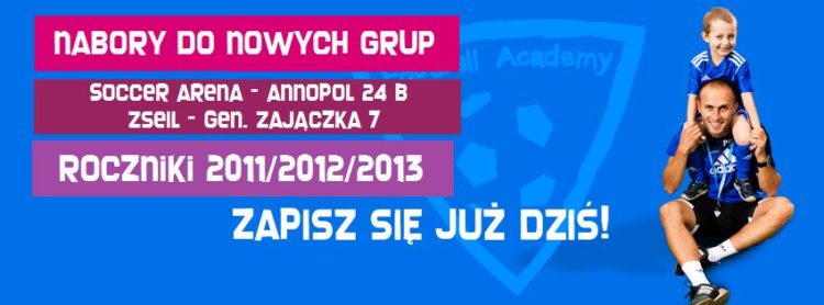 FOOTBALL ACADEMY ZAPRASZA NA ZAJĘCIA PIŁKARSKIE