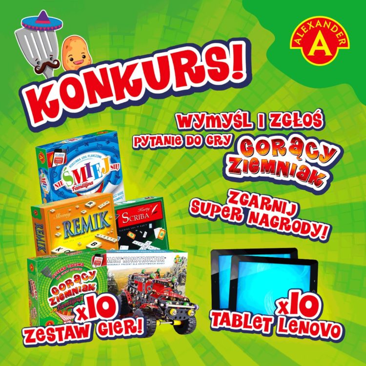 Konkurs firmy ALEKSANDER – Gorący Ziemniak