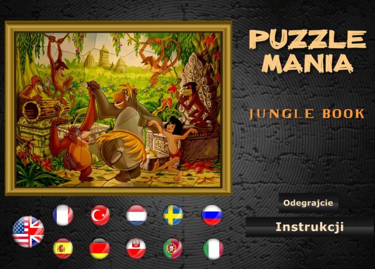 Zabawa dla dzieci z Księgą Dżungli