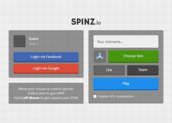 Spinz.io – wieloosobowa rozgrywka ze słynnymi fidget spinnerami w roli głównej