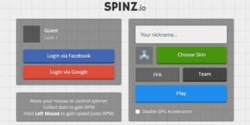 Spinz.io – wieloosobowa rozgrywka ze słynnymi fidget spinnerami w roli głównej