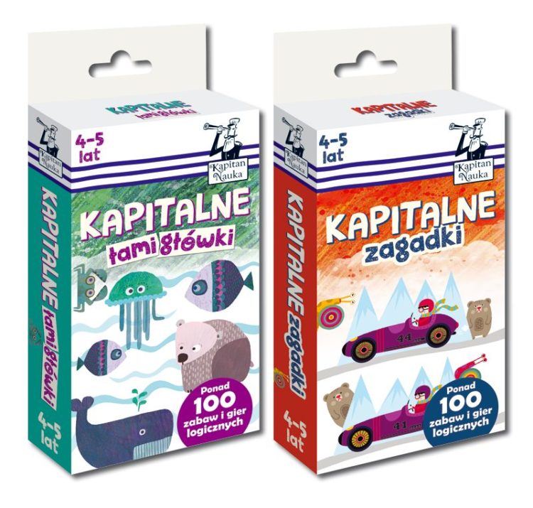 Kapitalne łamigłówki i zagadki (4-5 lat)