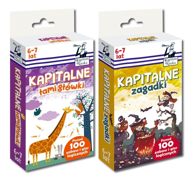 Kapitalne łamigłówki i zagadki (6-7 lat)