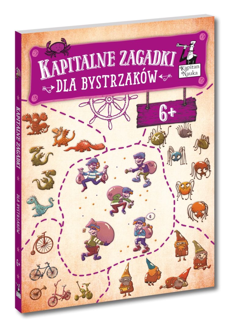 Nowość od Kapitana Nauki – Kapitalne zagadki dla  Bystrzaków