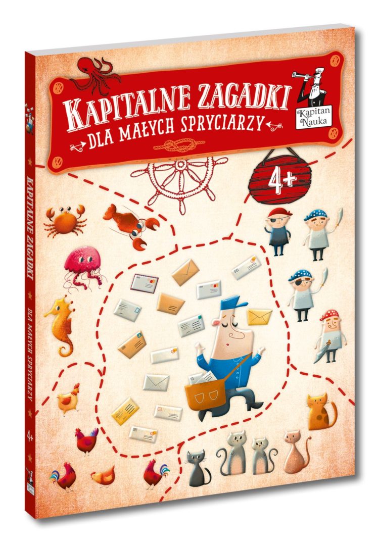 Kapitalne zagadki dla małych Spryciarzy – nowość od Kapitan Nauki