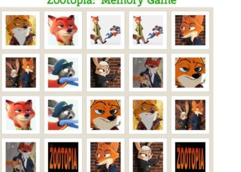 Gra na pamięć: Zwierzogród