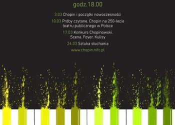 Wtorki w Muzeum Fryderyka Chopina – cykl spotkań wokół Chopina’ marzec 2015