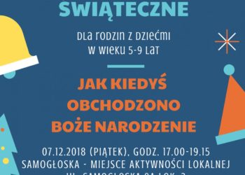 Informacja o bezpłatnych warsztatach świątecznych dla dzieci – Bielany i Ursynów