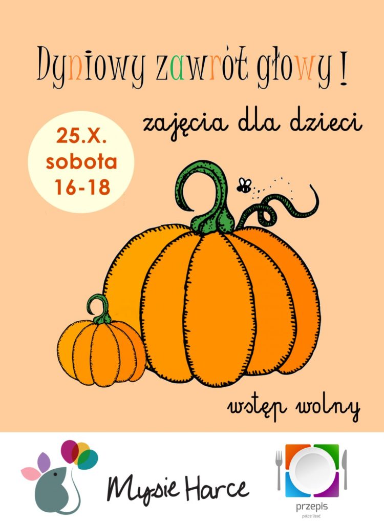 Dyniowy zawrót głowy – warsztaty dla dzieci