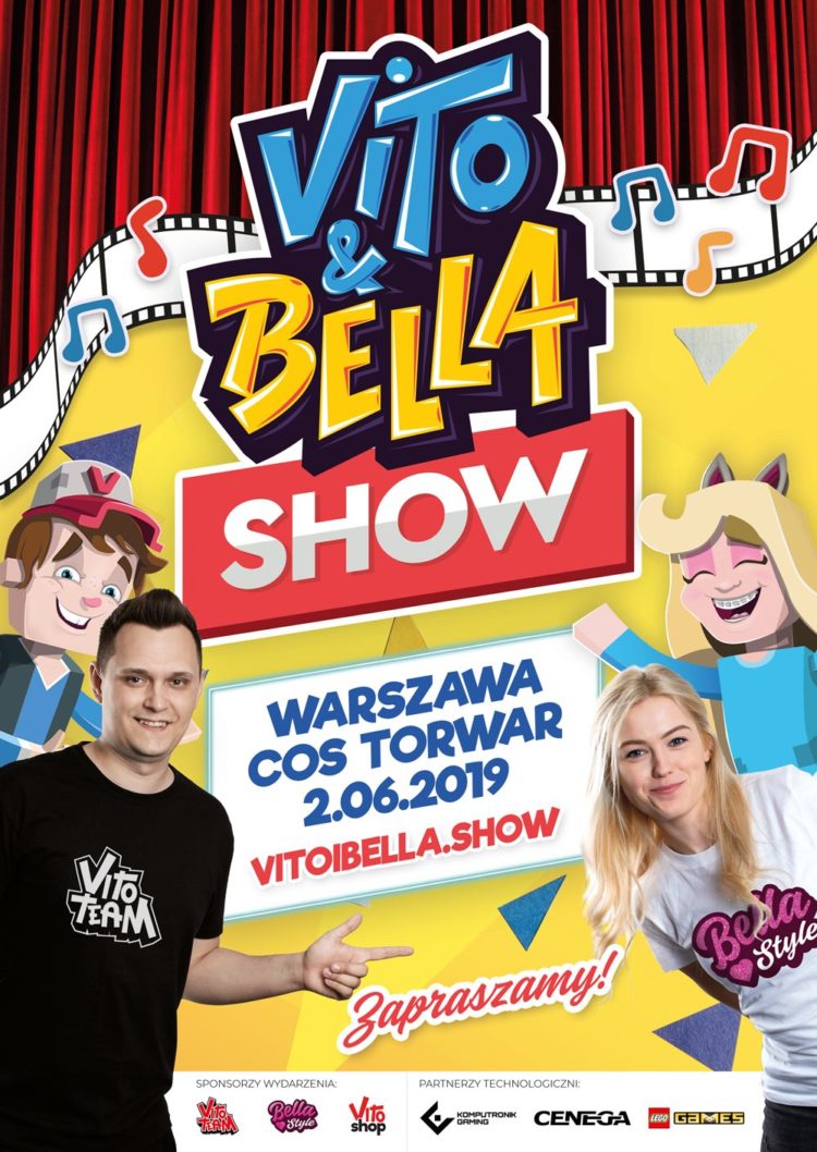 „5000 biletów wyprzedanych w pięć dni – kim są Vito i Bella, idole polskich dzieci?”