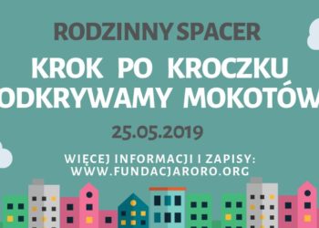 Rodzinny spacer „Krok po kroczku odkrywamy Mokotów”