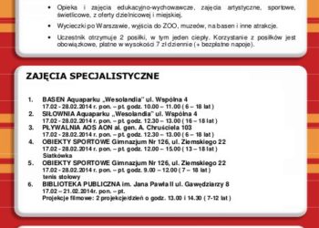 Zima w Mieście w dzielnicy Rembertów