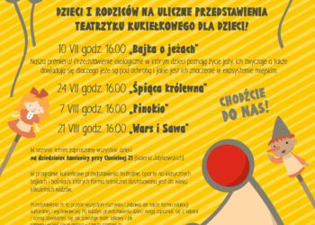 Letni Teatrzyk Kukiełkowy w Galerii Jabłkowskich