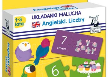Kolejna nowość od Kapitana Nauki – Układanki malucha 'Angielski. Liczby’