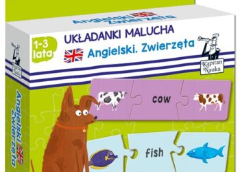 Układanki malucha Angielski. Zwierzęta – nowość od Kapitana Nauki