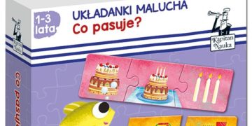 Układanki malucha Co pasuje? – nowość od Kapitana Nauki