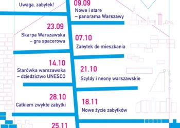 Uwaga, zabytek! Ruszają bezpłatne rodzinne warsztaty architektoniczne