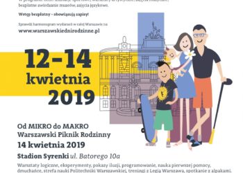 Warszawskie Dni Rodzinne już 13 kwietnia!