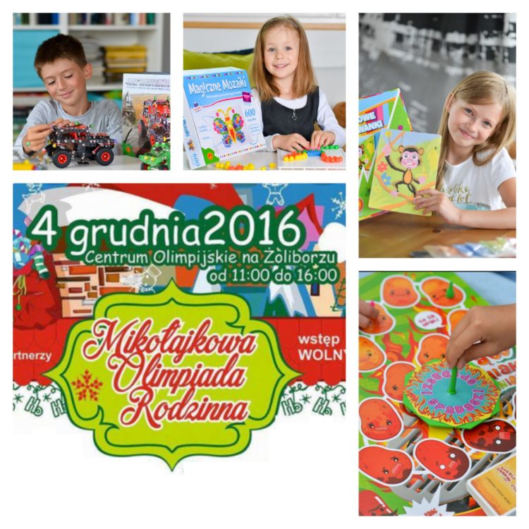 Mikołajkowa Olimpiada Rodzinna – strefa zabaw z firmą Alexander