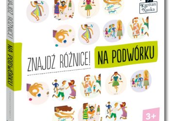 Książeczki „ZNAJDŹ RÓŻNICĘ! Na podwórku” – nowość od Kapitana Nauki