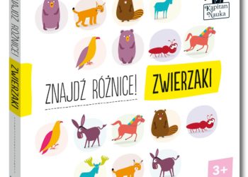 Nowość od Kapitana Nauki – książeczki „ZNAJDŹ RÓŻNICĘ! Zwierzaki”