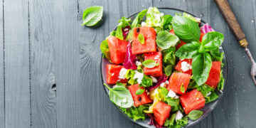 Sekretne życie owoców morza – Arbuzowa sałatka z homarem