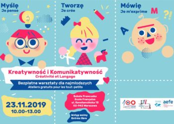 Bezpłatne Warsztaty Kreatywno-Sensoryczne dla najmłodszych pod hasłem: “Myślę, Tworzę, Mówię: Kreatywność i Komunikatywność”.