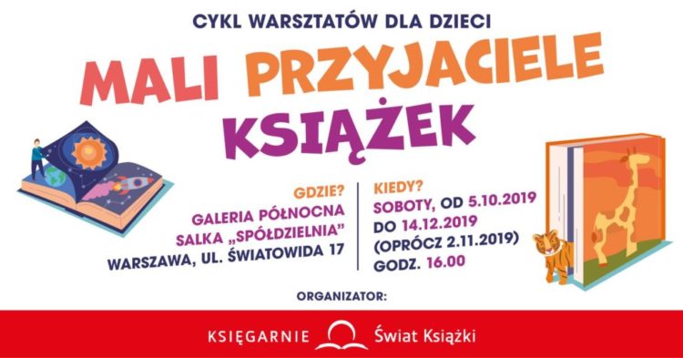 Mali Przyjaciele Książek – warsztaty dla dzieci