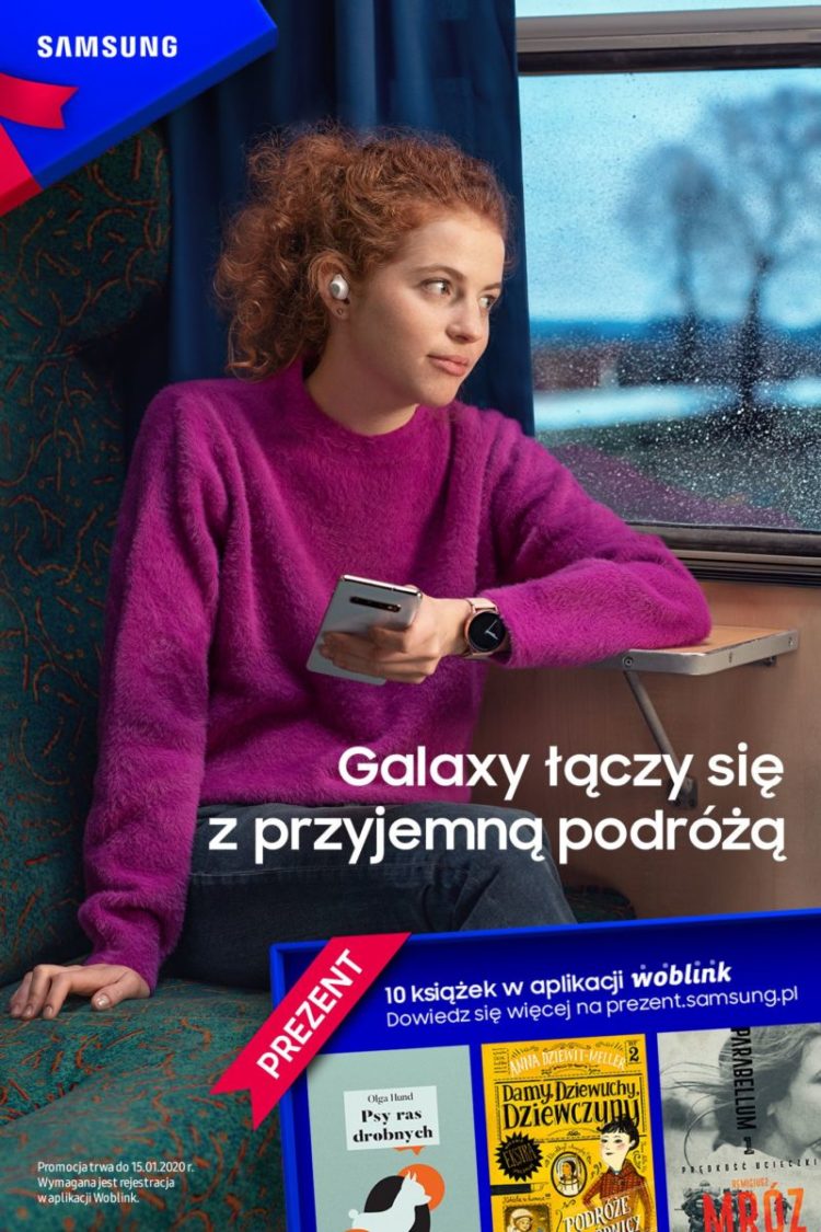 Wyjeżdżasz na święta? Samsung zaprasza do lektury podczas podróży!