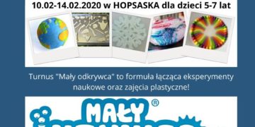 Półkolonie zimowe w klubokawiarni Hopsaska