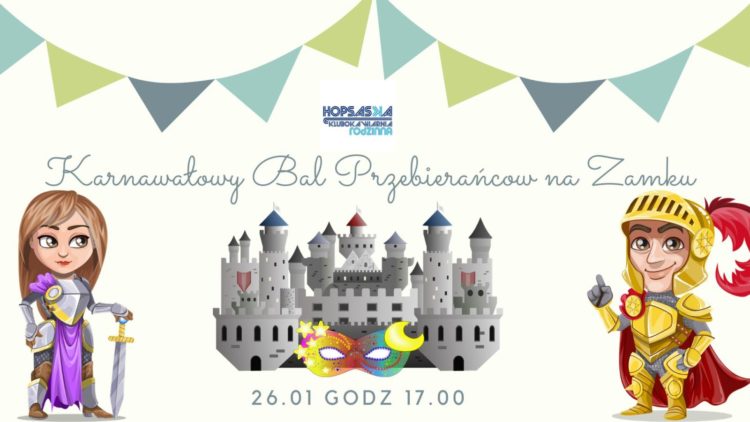 Bal Karnawałowy dla dzieci w klubokawiarni Hopsaska